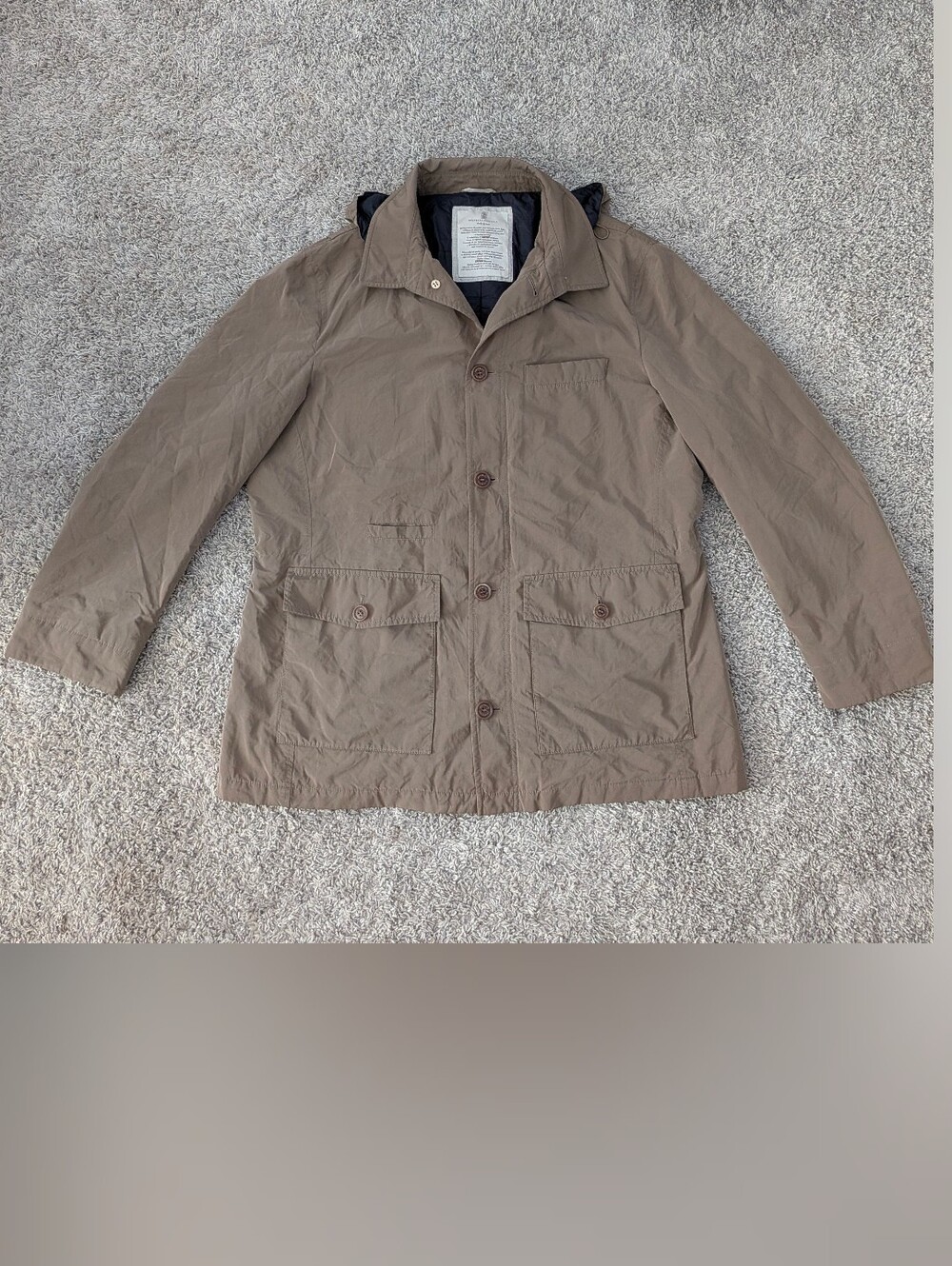 Brunello Cucinelli Men's Technical Field Jacket / Travel Safari Coat